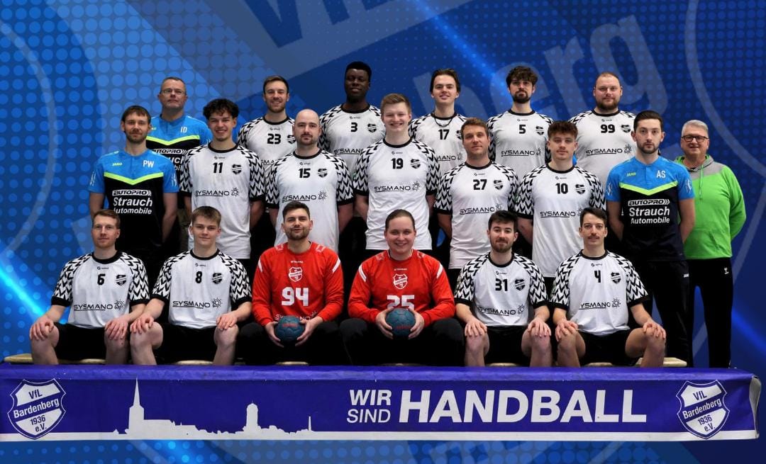 Mannschaftsfoto 1. Herren, Saison 2025/26